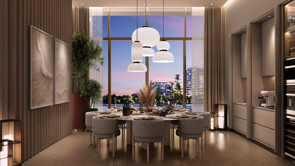 Exclusive clubhouse at Baygrove Residences offering lounge spaces and recreational facilities.